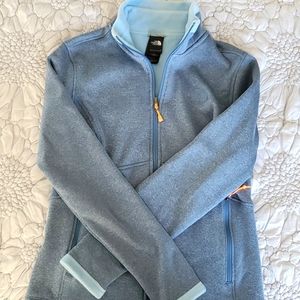 Baby blue North Face fleece